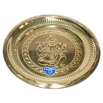 "Brass plate (Weight 134 gms) - Click here to View more details about this Product